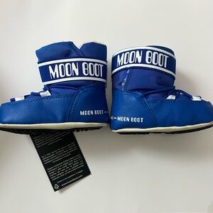 Moon Boot Kids Royal Blue Winter Boots